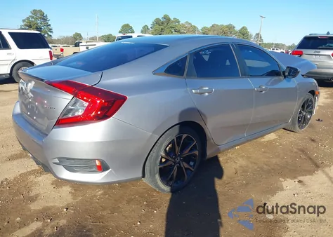 2021 Honda Civic Sport из США, поврежденный, VIN 2HGFC2F82MH506524
